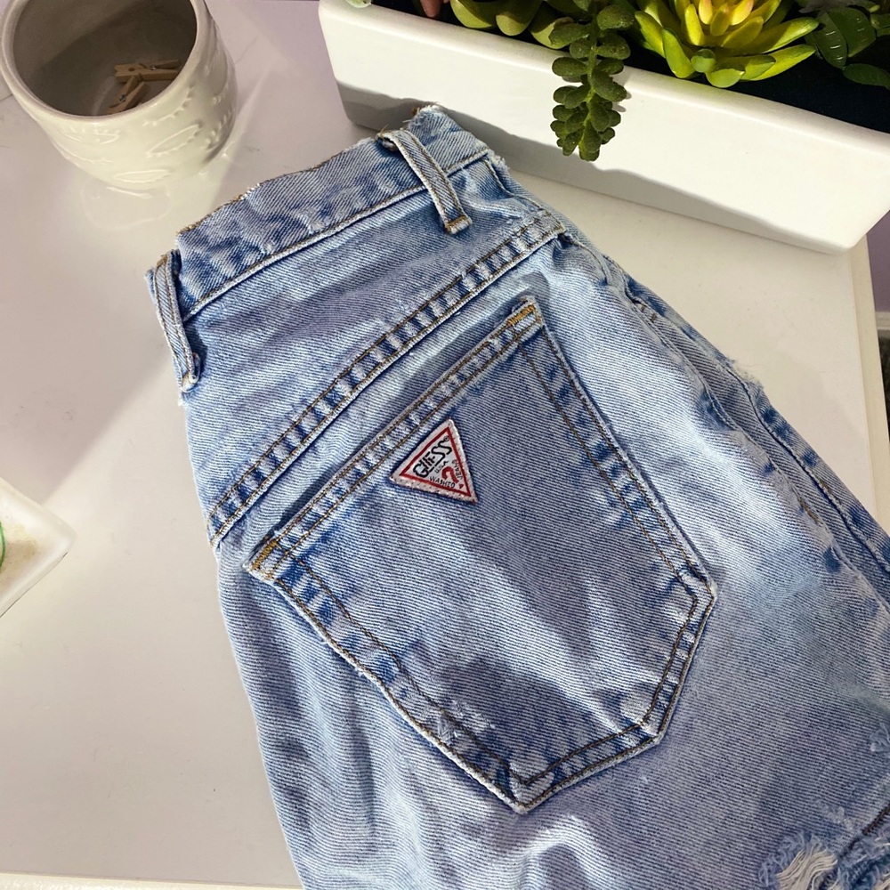 vintage high waisted guess shorts